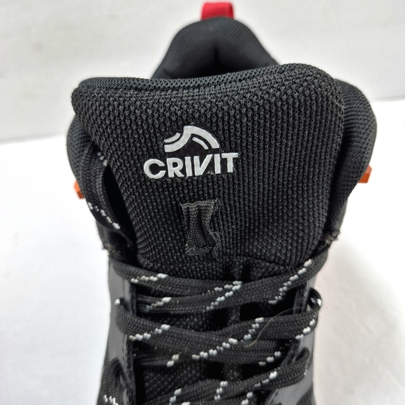 CRIVIT Waterproof Black Hiking Boots - Trekking Trail Shoes Men's 9.5 - Picture 2 of 14